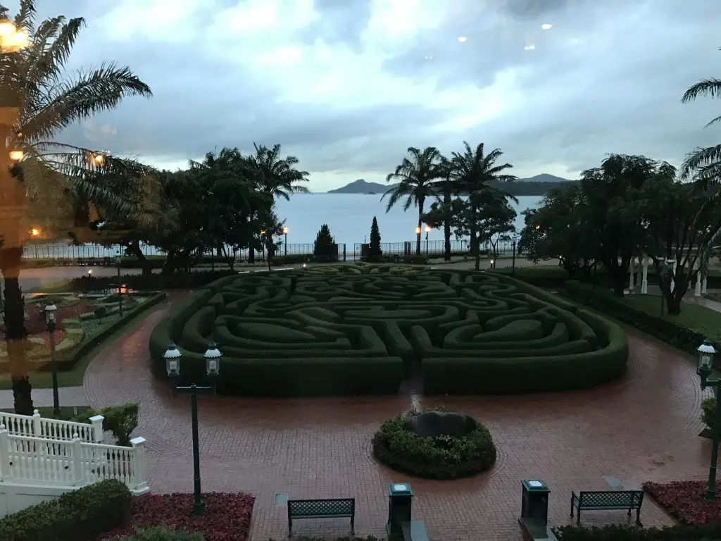 Bay view from hong kong disneyland hotel