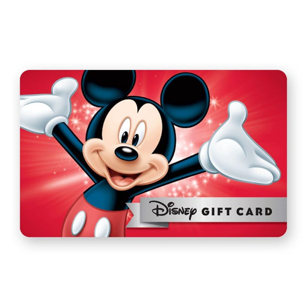 can you combine disney gift cards