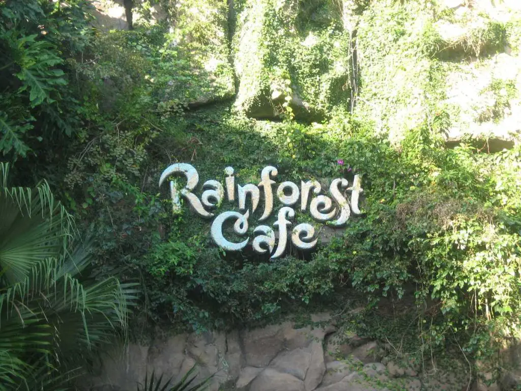 how many rainforest cafes are there